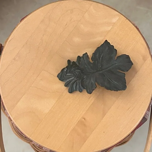 Longaberger 2001 Pumpkin Patch Basket with Lid & Bread Basket Orchard Park Plaid - Picture 3 of 16